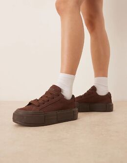 Кроссовки Converse Chuck Taylor All Star Cruise Ox коричневого цвета 143755355 | bronze