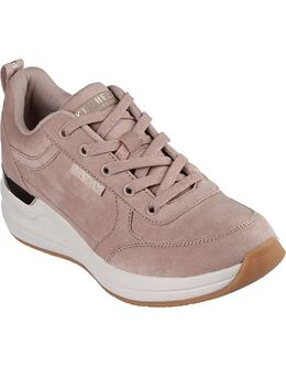 Кроссовки Skechers Billion 2 чопорные и мягкие в серо-коричневом цвете 143219560 | taupe