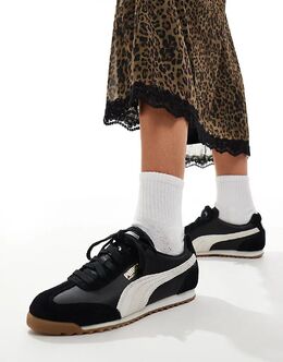 Кроссовки Puma Arizona Nylon в черно-белом цвете 135211605 | black