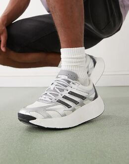 Кроссовки Adidas Adizero Aruku в цвете металлик серебристый и белый Adidas 141934434 | silver