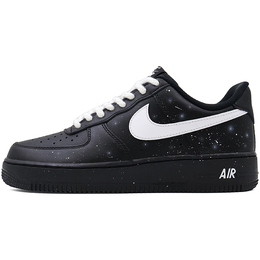 Nike Кроссовки Air Force 1 с антискользящим покрытием, износостойкие, низкие, для скейтбординга, унисекс, черные cw2288-001（team91-黑武士 细麻绳满天星） | black