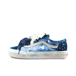 Vans Кроссовки для скейтбординга Style 36, противоскользящие, износостойкие, низкие, унисекс, синие vn0a3dz3rfl(team613-蓝梦蝶语) | blue