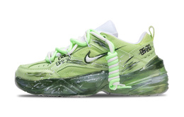Nike Женские кроссовки M2K Tekno Anti Slip с защитой от износа, низкие, массивные, изумрудно-зеленые ao3108-100（team109-绿色星河） | emerald green