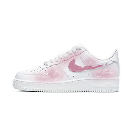 Nike Кроссовки для скейтбординга Air Force 1 с защитой от скольжения, женские, розовые dd8959-100（team598-粉心玫瑰） | pink