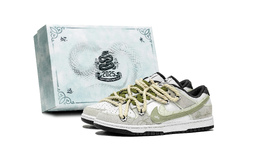 Nike Кроссовки для скейтбординга Dunk Wild Camellia, противоскользящие, износостойкие, низкие, женские, белые hv1800-101(team60-野山茶s-box) | white