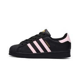 Adidas SUPERSTAR противоскользящие износостойкие низкие кроссовки для скейтбординга унисекс черные eg4959(team189-未央) | black