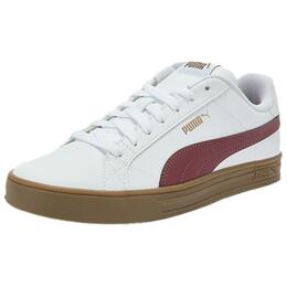 Puma Кроссовки для скейтбординга Smash Vulc V3, износостойкие, низкие, унисекс, белые 380752-14 | white