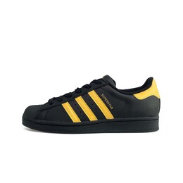 Adidas SUPERSTAR Black Gold Модные легкие и дышащие низкие кроссовки для скейтбординга унисекс желто-черного цвета eg4959（team1031-黑金时尚） | yellow black