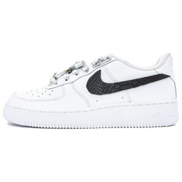Nike Кроссовки Air Force 1 Gold Scale Iron Buckle с антискользящим покрытием, износостойкие, низкие, для скейтбординга, женские, белые dd8959-100(team335-金鳞铁扣) | white