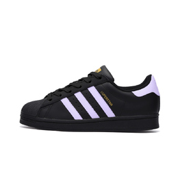Adidas SUPERSTAR противоскользящие износостойкие низкие кроссовки для скейтбординга унисекс черные eg4959(team189-玄玦) | black