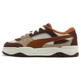 Puma 180 Низкие кроссовки для скейтбординга унисекс белые коричневые 389267-28 | snow/caramel brown