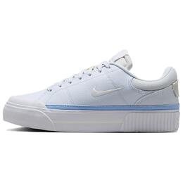 Nike Кроссовки Court Legacy для скейтборда с антискользящим покрытием, износостойкие, женские, светло-синие fv5526-001 | light blue