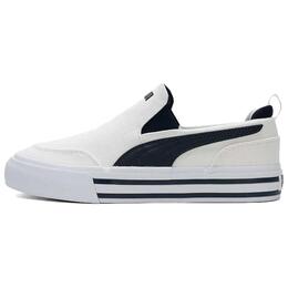 Puma Кроссовки для скейтбординга Court Classic Vulc Low Top унисекс, белые 400216-01 | black white