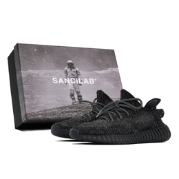 Adidas Кроссовки Yeezy Boost 350 V2, износостойкие, повседневные, унисекс, черные id4811(team578-银河印迹s-box) | black