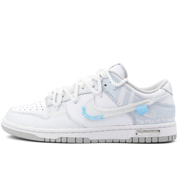 Nike Кроссовки для скейтбординга Dunk Sky Realm, износостойкие, низкие, унисекс, сине-белые dd1391-103（team342-天空之境） | blue white