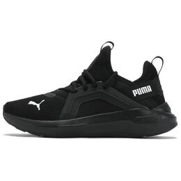 Puma Кроссовки для бега с низким верхом, устойчивые к скольжению, унисекс, черные 311098-16 | black