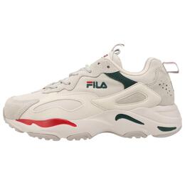 Fila Низкие массивные кроссовки Tracer унисекс серо-зелено-красного цвета 1rm01153h_926 | white/red/green