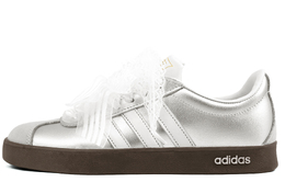 Adidas Кроссовки для скейтбординга VL COURT 2.0 Low Top, женские, серебристо-белые id6015(team973-月光银芭蕾) | silver white