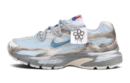 Nike Кроссовки Initiator с противоскользящим покрытием, износостойкие, унисекс, бежевые, белые, синие hq1183-141（team238-海报回忆） | light blue