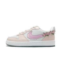 Nike Кроссовки Court Borough Peach Rose с антискользящим покрытием, износостойкие, низкие, женские, розовые dv5456-122（team668-蜜桃玫瑰） | pink