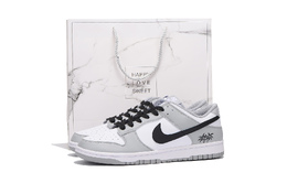 Кроссовки для скейтбординга Dunk Low Top унисекс светло-серые Nike, Light Gray hf5441-105(team拾伍-男女同款黑白sbox) | light gray
