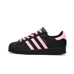 Adidas SUPERSTAR противоскользящие износостойкие низкие кроссовки для скейтбординга унисекс черные eg4959(team746-月亮解忧店) | black
