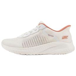 Кроссовки для бега BOBS SQUAD CHAOS Low Top Casual, женские, цвета экрю Skechers, Ecru 117639-wht | ecru