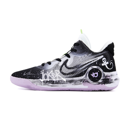 Nike Баскетбольные кроссовки KD Trey 5 IX Bleach, Soul Contract, износостойкие и легкие, среднего размера, унисекс, черные, белые, серые dj6922-100(team1241-冥骨契约) | black