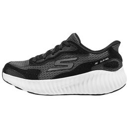 Skechers Женские кроссовки GO Series с низким верхом, устойчивые к истиранию, черные 128647-bkgy | black