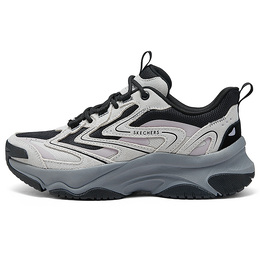 Skechers Кроссовки для бега Street Low Top женские, черно-серые 177594-bkgy | black gray
