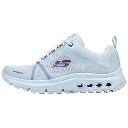 Skechers Женские кроссовки для активного отдыха OUTDOOR Cushioning Rebound Low-Top, цвет синий, фиолетовый 180154-blpr | blue purple