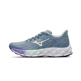Mizuno Женские кроссовки Wave Sky 8 «Citadel Paisley Purple» j1gd240271 | blue/mint green/purple