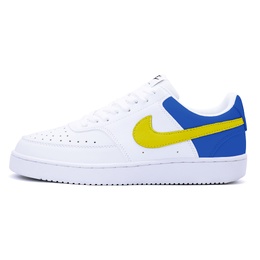 Nike Кроссовки для скейтборда Court Vision 1 Los Angeles Side Story, устойчивые к скольжению, низкие, унисекс, сине-желтые dh2987-101(team488-洛杉矶的番外) | blue yellow