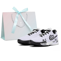 Nike Баскетбольные кроссовки Air Zoom GT Cut Academy унисекс с низким верхом, черные fb2598-100(team667-大艺术家黑紫) | purple