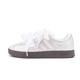 Adidas Кроссовки для скейтбординга VL COURT 2.0 Low Top Unisex Silver Pink id6015(team746-缎屿) | silver pink