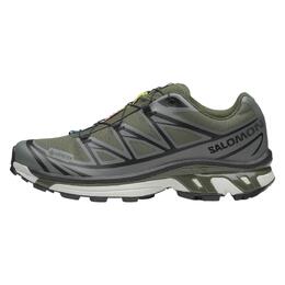 Водонепроницаемые низкие кроссовки XT 6 унисекс, зелено-серые Salomon, Green Gray 477327 | green gray