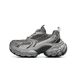 Низкие массивные кроссовки женские цвета оружейной стали Eblan, Gunmetal ef543931df3 | gunmetal