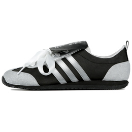Adidas Кроссовки VS JOG 2.0 с противоскользящей подошвой, износостойкие, женские, черные, серебристые jr4653（team4-银结公主） | black silver