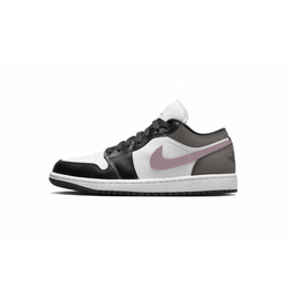 Jordan Баскетбольные кроссовки Air 1 Cushioning Slip с низким верхом, винтажные, женские, коричневые, розовые dc0774-101（team1180-棕粉猫猫） | brown pink