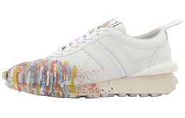 Lanvin Кроссовки Gallery Dept. X Bumper Runner 'Paint Drip - White' fw-skbruc-sggd-e21 | shoe box included