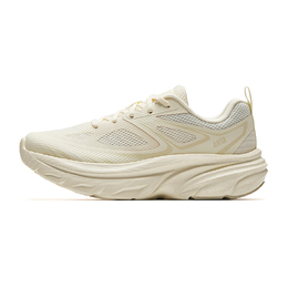 Anta Коллекция Running. Амортизирующие, износостойкие, низкие кроссовки для повседневных городских кроссовок для женщин, светло-бежевые, белые 922535520-1 | light beige white