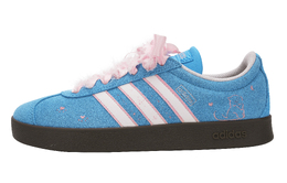 Adidas Кроссовки для скейтбординга VL COURT 2.0, износостойкие, низкие, унисекс, синие ji0496（team1141粉猫咪） | kitten