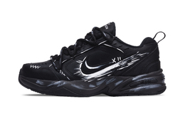 Nike Кроссовки Air Monarch 4 с нескользящей подошвой, износостойкие, дышащие, низкие, массивные, унисекс, черные 415445-001（team580-星际规则） | black white