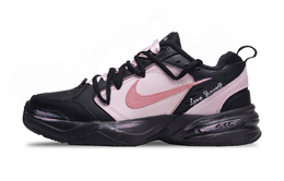 Nike Кроссовки Air Monarch 4 с защитой от скольжения, износостойкие, низкие, массивные, унисекс, черно-розовые 415445-001(team580-甜酷黑粉) | black pink