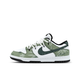 Nike Кроссовки для скейтбординга Dunk Gorilla Jiedian XJDD Shiran And Xia Low top Unisex White Green hf5441-100（team1369-森然与夏） | white green