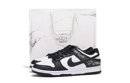 Nike Кроссовки для скейтбординга Dunk Coverage с нескользящей подошвой и износостойкими вставками, унисекс, черные, белые hf5441-100(team拾伍-男女同款白黑八sbox) | black