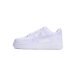 Nike Кроссовки для скейтбординга Air Force 1 с защитой от скольжения, износостойкие, женские, фиолетовые dd8959-100（team897-淡紫雅调） | purple