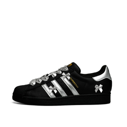 Adidas Кроссовки для скейтбординга Superstar женские, низкие, черные/серебристые eg4959（team920-酷飒月光） | black silver