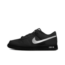 Nike Кроссовки для скейтбординга Dunk Low Top унисекс, черные dd1391-100(team354-银月浅唱) | black