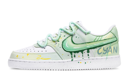 Кроссовки для скейтбординга Court Vision 1 Low Top, унисекс, зеленые Nike, Green dh2987-101(team580-cyan) | green